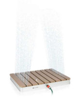 Nášlapná zahradní sprcha se spodním proudem Blumfeldt Sumatra Breeze SQ