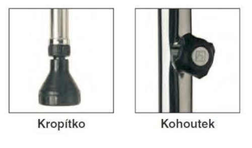 sprcha s kropítkem a kohoutkem